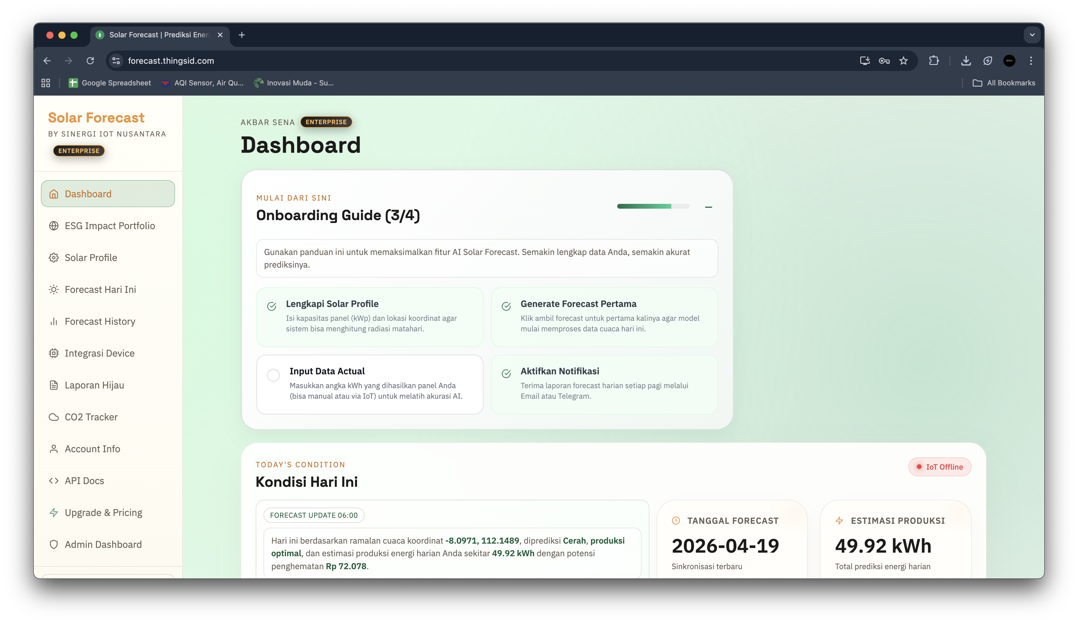 Detail ESG dan emisi